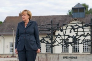 Merkel besucht Dachau 3