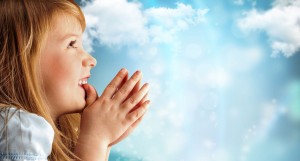 child praying
