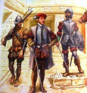 vestuario conquistadores espac3b1oles