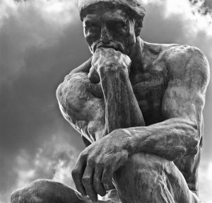 pensador rodin fotografia